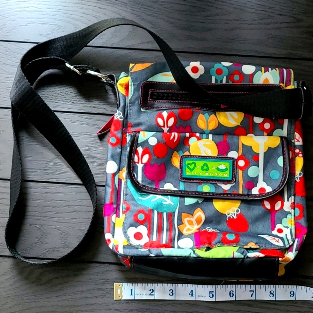 Lily Bloom Colorful Floral Crossbody